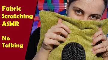 ASMR Tingly Fabric Scratching - No Talking After Intro