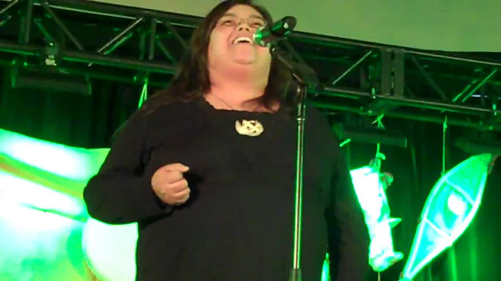 Francine Weistche at the Cree Nation Day in BC!.MP4