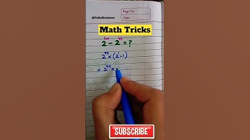 MATH TRICKS | EXPONENTS #maths #mathematics #mathtricks #mathhacks #learnmaths #learn #exponents