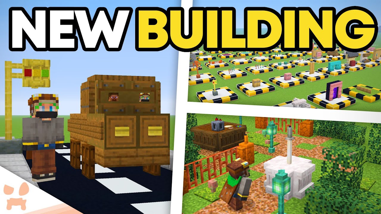 NEW MINECRAFT UPDATE JUST OVERHAULED BUILDING FOREVER (50+ builds you need right now)