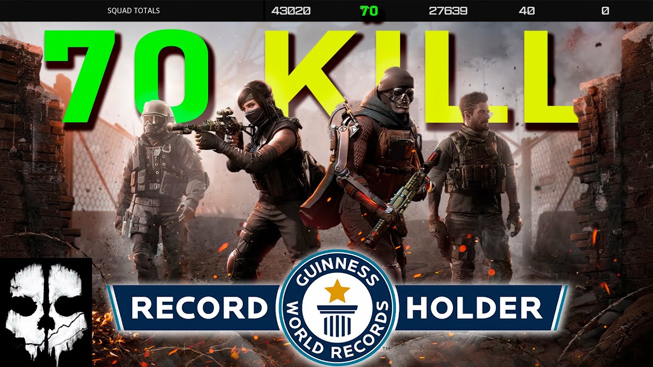WORLD RECORD 70 KILLS SQUADS in Warzone Vondel! - YouTube
