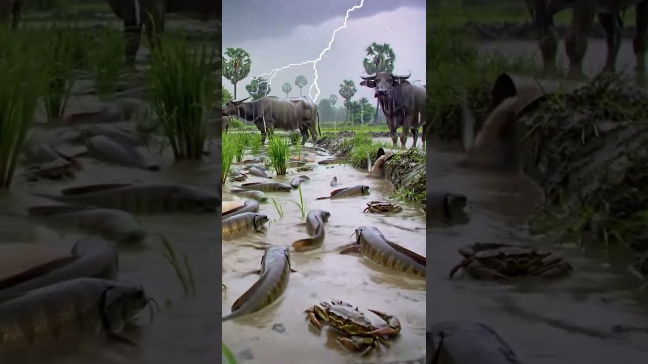 The most peaceful and unforgettable moments of countryside. 