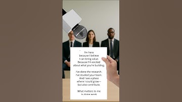 Practice Speaking in a Job Interview | Public Speaking Practice