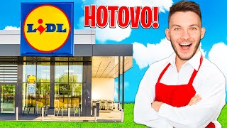 MŮJ LIDL JE HOTOV!! 🔥🔥| Supermarket Simulator #8