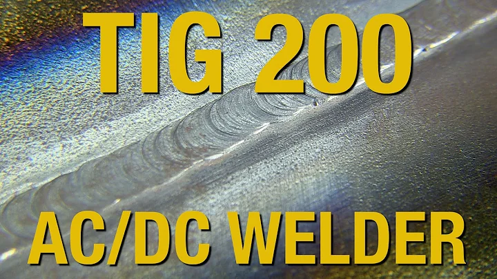 TIG Welding Up Close - Stacking Dimes With Eastwood's TIG 200 AC/DC Welder