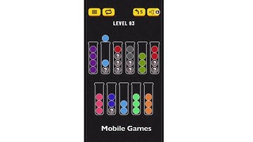 Ball Sort Level 83 Walkthrough