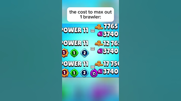 COST TO MAX OUT 1 BRAWLER! | #brawlstars #crizcrozz #supercellcreator #megabox #hypercharge