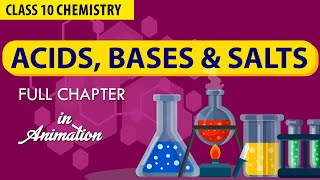 ACIDS, BASES AND SALTS in 1 Shot FULL CHAPTER  IN ANIMATION || Class 10th Boards 2024 Revision screenshot 3