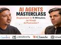 Ultimate Masterclass on How to Build Ai agents? | ft. Ansh Mehra Podcast Explained 5 Min | Ai Agent