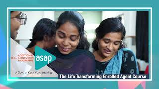 ASAP KERALA|The Life Transforming Enrolled Agent Course|Testimonial AKHIL