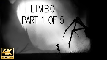 LIMBO Walkthrough Part 1 of 5 PC Gameplay (4K 60FPS RTX 2080 Ti Extreme) - No Commentary (Full Game)