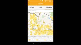 Reliance Jio 4G Tower Signal Coverage Map View of Uttar Pradesh India