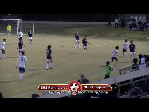 5th Region Boys Soccer Championship October 12 2022 Elizabethtown vs North Hardin High School