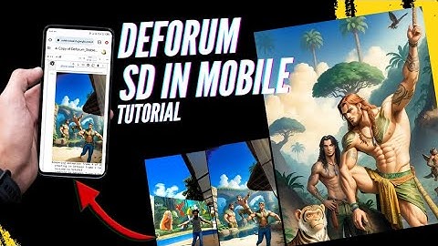 Create Stunning AI Animations with Stable Diffusion and Deforum in Android step by step guide