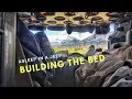asleep in a jeep... building the bed asleep in a jeep... building the bed