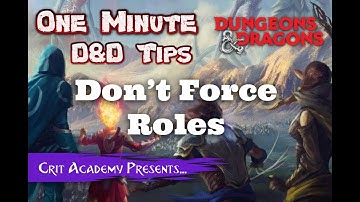 DnD Player Tip: Don