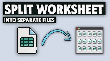How to Split Each Excel Worksheet Into a Separate File – Fast & Easy!