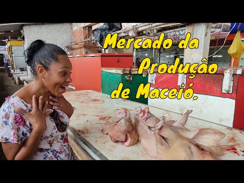 Tour pelo Mercado da Produção em Maceió.  Vem com a gente, curiosidades e tradições nordestinas.