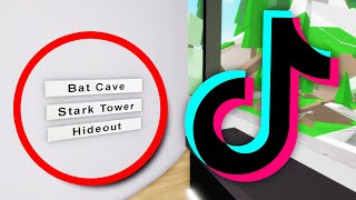 Roblox Brookhaven RP TIKTOK SUPERHERO HIDEOUT UPDATE SECRETS