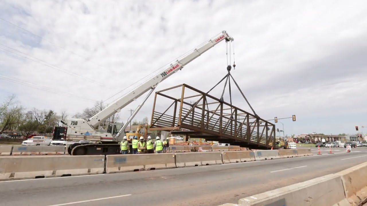 NW Expressway Pedestrian Bridge Update
