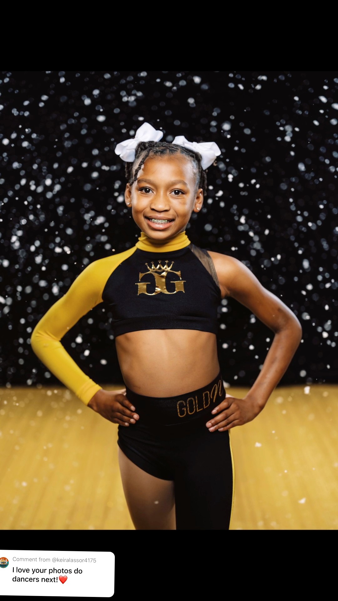 Gold N Glitz Dance studio! Her mom was loving the photos! #dancer #photographer