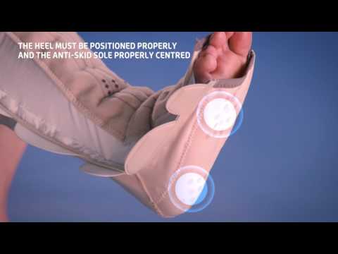 Thuasne - Mobiderm Autofit leg sleeve - Fitting video