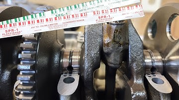 How To Use Plastigage To Measure Crank Bearing & Rod Bearing Oil Clearance