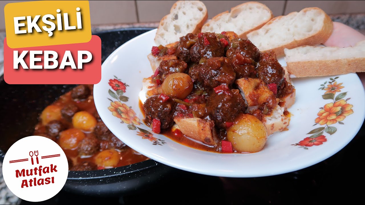 ➡️Bir Tabak ASLA YETMEZ‼️ | Kilis Usulü Ekşili Kebap Tarifi | Akşam Yemeği Tarifleri