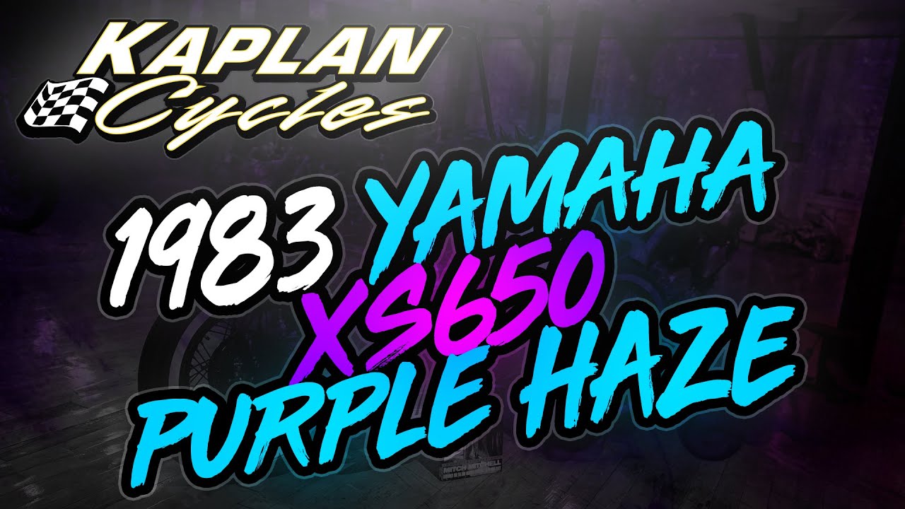 motorcycles for sale 1983 Yamaha XS650 PURPLE HAZE