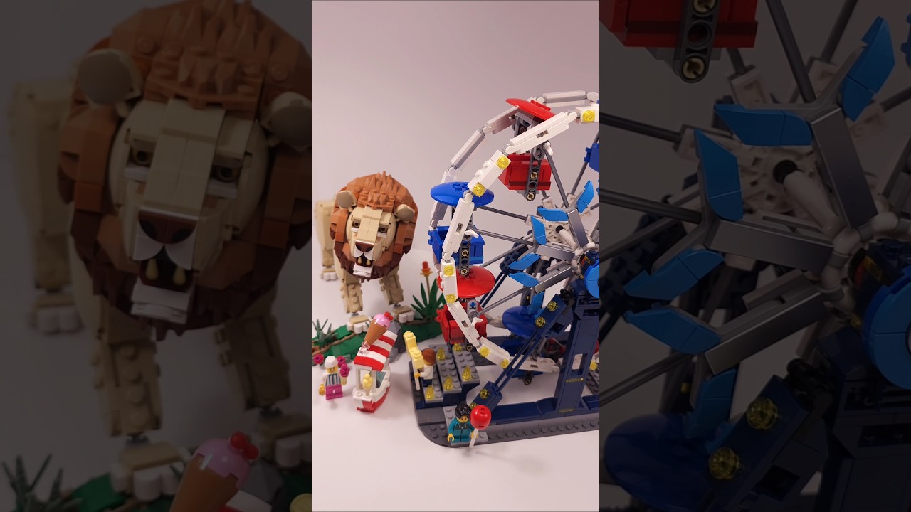 LEGO Creator Iconic Ferris Wheel (31389) vs Wild Animals: Majestic