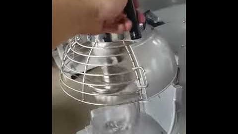 B20 Planetary mixer video