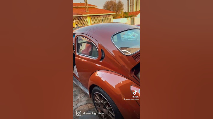 Fusca com motor de subaru turbo