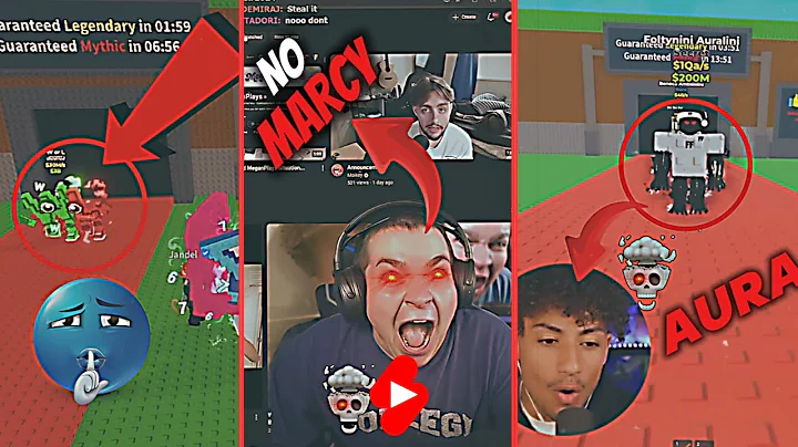 Steal A Brain Rot CRAZIEST AURA + LUCKIEST MOMENTS... #stealabrainrot #roblox