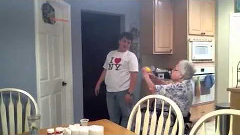 Meme plays basketball
