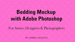 Bedding Mockup with Adobe Photoshop
