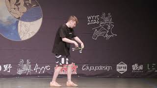#WYYC2026 3A SemiFinal 20th Place - Lawson KOSULIC - World YoYo Contest 2026
#WYYC2026 3A Freestyle Final 20th Place - Lawson KOSULIC
Yo-Yo(s): C3yoyodesign - Cive
World Yo-Yo Contest 2026 (WYYC2026)
2026年世界ヨーヨー選手権大会
Date: August 13 (Thu) – 16 (Sun), 2026
Place: Arcrea HIMEJI - Hyogo, Japan
🌐 Official Contest Website: https://worldyoyocontest.org/
◆ Organizers
International Yo-Yo Federation (IYYF)
https://iyyf.org/
Japan Yo-Yo Federation (JYYF) @jyyf_yoyo
https://www.jyyf.org/
◆ Sponsors
https://worldyoyocontest.org/sponsor/
💎 Crystal Sponsors:
Shikoku Yo-Yo Community - 四国ヨーヨーコミュニティ(4yyc)
https://x.com/Shikokuisl_yoyo
W1LD
https://w1ldyoyo.com/
🥇 Platinum Sponsors:
C3yoyodesign
Duncan Toys
Yo-Yo Store REWIND
Cloud Native Inc.
Contest Sponsors:
https://worldyoyocontest.org/sponsor/
◆ Media Supported by
yoyovideoarchive @yoyovideoarchive
https://yoyovideoarchive.com/
Okazaki Pharmacy (岡崎薬局)
#ヨーヨー #yoyo #WYYC2026 3A SemiFinal 20th Place - Lawson KOSULIC - World YoYo Contest 2026