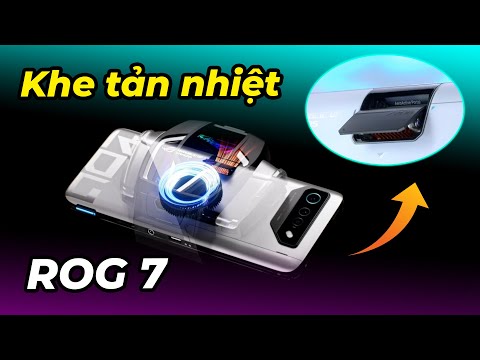 Asus ROG Phone 7 - 7 Ultimate ra mắt: Khe tản nhiệt đóng mở luôn quá xịn! Snapdragon 8 Gen 2…