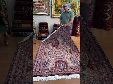 قالیچه نقش گنبد ۳ متری تبریز   