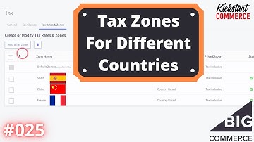 Setting Up Tax Rates for Different Countries in Your BigCommerce Store