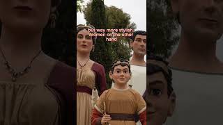 Togas, Stolas and the Roman fashion show