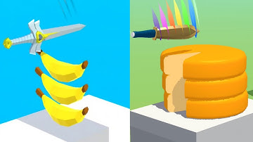 Slicer Knife vs Slice It All - Very Satisfying and Relaxing ASMR Slicing Game