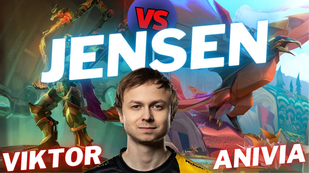JENSEN | VIKTOR VS ANIVIA | MID GAMEPLAY | Patch 14.23 / Season 14 | 