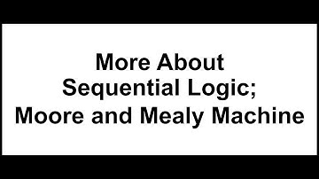 (Docceptor 디지털논리회로 5-5) Sequential logic 설계 심화 (Moore vs. Mealy machine)