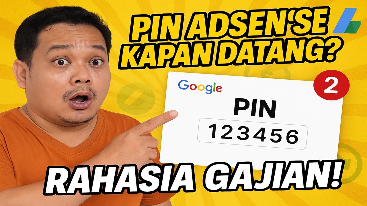 Misteri PIN Adsense: Perjalanan Kode Rahasia dari Google ke Pintu Anda