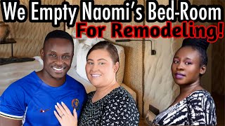 Naomi’s BedRoom Remodel | Emptying The Room| Vlog |Demolition | Redesign | Sylvia And Koree Bichanga