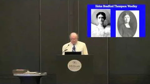 The Significance of Ohio to the History of School Psychology: A Personal Tour - Dr. Tom Fagan