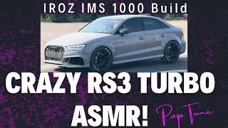 Crazy Audi RS3 Turbo ASMR! IMS 1000 IROZ Build w/ Hoosiers