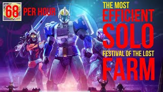The most EFFICIENT SOLO FARM for Festival of the Lost | Destiny 2 The Witch Queen