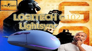 Logitech  G102 LightSync Тест в CS GO!