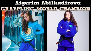 Aigerim Abilkadirova Grappling World Champion Айгерим Абилькадирова | красивые девушки Казахстана